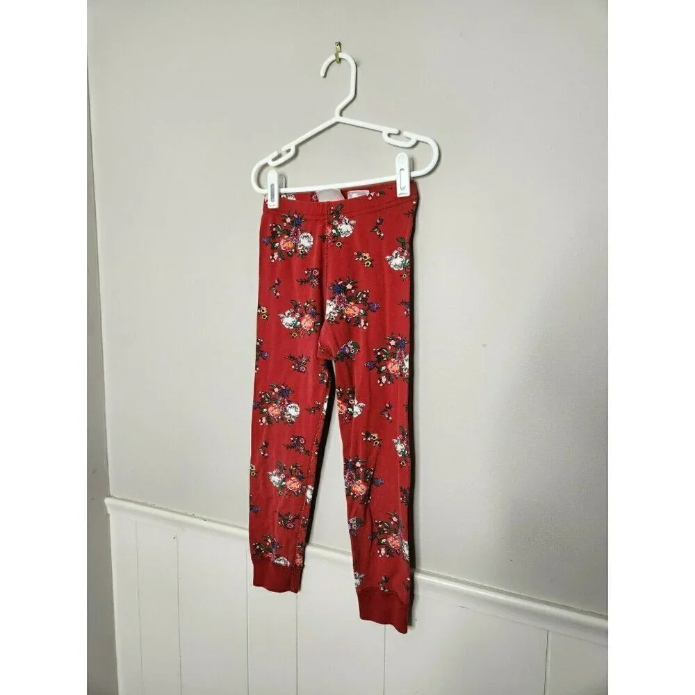 HANNA ANDERSSON Red Floral Pajamas
